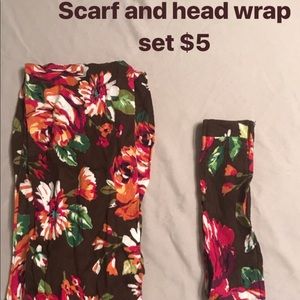Vera Bradley Scarf and head wrap